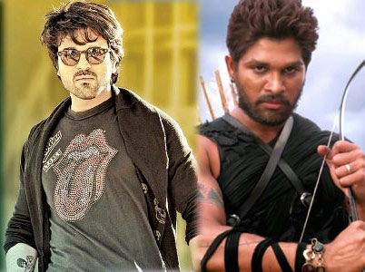 ram charan,allu arjun,different movies,mass moves,positions change of bunny and charan  బన్నీ, చరణ్‌ ల పొజిషన్లు ఛేంజ్..! 